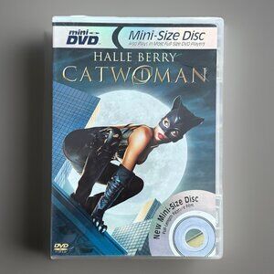 Catwoman (Mini-DVD, 2005, 2-Disc , Slim Case) Halle Berry, Sharon Stone RARE